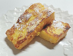米粉食パンのフレンチトースト